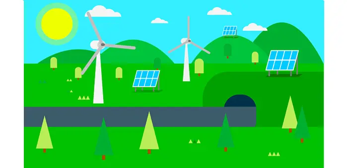 photovoltaique et eolien